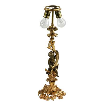 Lampe de table Putti Bronze Rococo 66 - photo 5