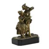 Sculpture en bronze Couple romantique. Marbre Rococo 25 - photo 2