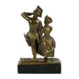 Sculpture en bronze Couple romantique. Мрамор Rococo 25 г. - фото 4