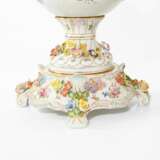 Une paire de vases en porcelaine. Dresden Porzellan Napoleon III 72 - Foto 3
