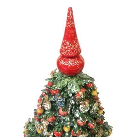 Sapin de No&euml;l. Italie Hand Painted 75 - Foto 2