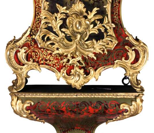 Montre dans le style Boulle du 19&egrave;me si&egrave;cle. Brass and tortoiseshell Rococo 123 - photo 6