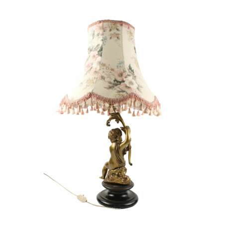 Lampe de table Putti. Bronze doré Neorococo 75 - photo 3