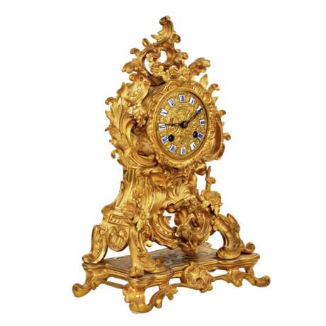 Horloge de cheminee de style rococo. Enamel Rococo 35 - photo 2