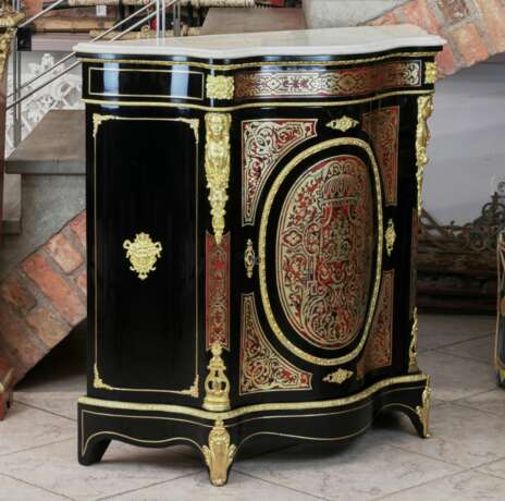 Cabinet en eb&egrave;ne de style Boulle. Marquetry Napoleon III 109 - photo 4
