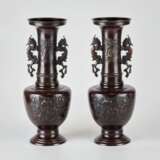 Une paire de vases chinois en bronze. Bronce 39 - photo 1