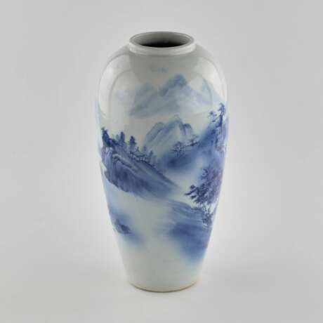 Vase chinois en porcelaine Arita 1912-1926 Porcelain 32 - photo 2