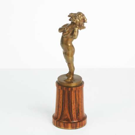 Tableau Bronze Singing Boy ALFRED OHLSON (1868-1940) Wood Neo-baroque 23 - photo 1