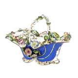Vase-corbeille en porcelaine &agrave; fleurs moulurees. Фарфор Romanticism 19 г. - фото 8