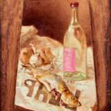 Julius Yulievich Clover (fils). (1882-1942) Nature morte aux poissons . oil on panel realism 49 г. - фото 2