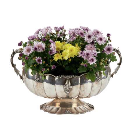 Vase en argent pour fleurs ou fruits. Gianni Bolletino. Gioletti. Silver 800 21 - photo 2
