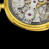 CARTIER. AN 18K GOLD MINUTE REPEATING POCKET WATCH - Foto 5