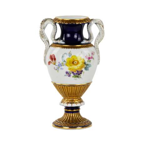 Meissen. Vase en porcelaine aux serpents. Porcelaine Néo-classicisme 28 - photo 2