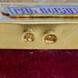 Ic&ocirc;ne du Tout-Puissant dans une monture en argent avec des emaux. Silver 84 Cloisonné enamel Gilding 27 - Foto 5