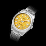 ROLEX. A STAINLESS STEEL AUTOMATIC WRISTWATCH WITH SWEEP CENTRE SECONDS AND BRACELET - photo 1