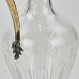 Paire d`elegantes verseuses en verre &agrave; l`argent dore. ODIOT. Fin du 19&egrave;me si&egrave;cle. Silver Glass Napoleon III 27 - Foto 9