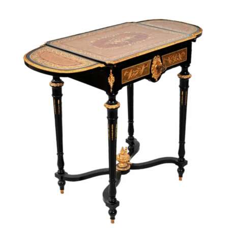 Magnifique table de dame de style Louis XVI. Marquetry 75 - Foto 3