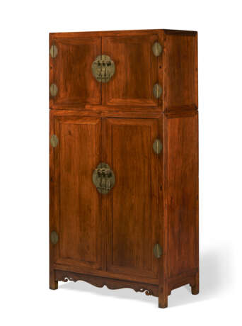 A HUANGHUALI COMPOUND CABINET AND HAT CHEST, DINGXIANGGUI - фото 2