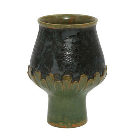 KARLSRUHER MAJOLIKA Vase, 20. Jahrhundert - Foto 1