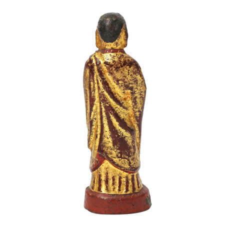 Statuette eines Mönches aus Bronze. SÜDOSTASIEN, 19. Jahrhundert oder früher - фото 3