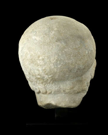 A ROMAN MARBLE PORTRAIT HEAD OF MARK ANTONY - фото 3