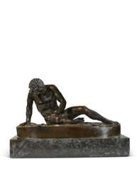 A PATINATED-BRONZE FIGURE OF THE DYING GAUL