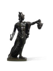 A Bronze Figure of Perseus Holding the Severed Head of Medusa