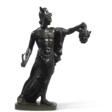 A Bronze Figure of Perseus Holding the Severed Head of Medusa - Auktionsarchiv