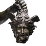 A Bronze Figure of Perseus Holding the Severed Head of Medusa - photo 5