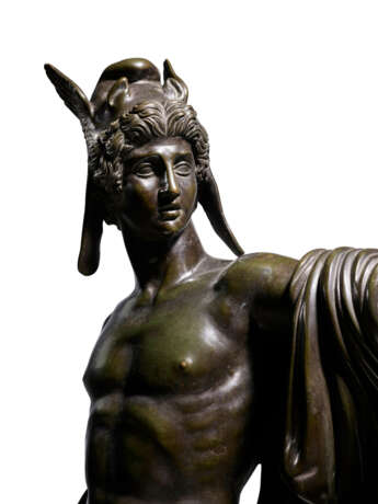 A Bronze Figure of Perseus Holding the Severed Head of Medusa - photo 6