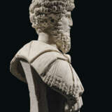 A MONUMENTAL ROMAN MARBLE PORTRAIT BUST OF THE EMPEROR LUCIUS VERUS - фото 6