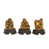 Drei Figürchen aus Bakelit. CHINA, um 1920. - Foto 2