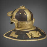 AN IMPORTANT ROMAN IRON, BRASS AND COPPER HELMET FOR JULIUS MANSUETUS, together with A DOLABRA - photo 9