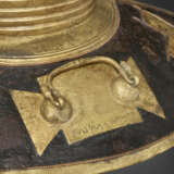 AN IMPORTANT ROMAN IRON, BRASS AND COPPER HELMET FOR JULIUS MANSUETUS, together with A DOLABRA - photo 12