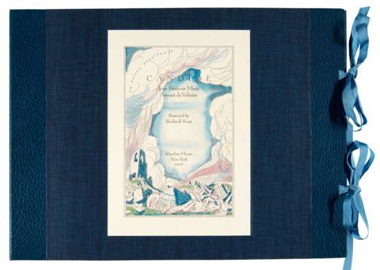 Rockwell Kent, illustrator | Original maquettes for Candide. New York, 1928, hand-coloured by the artist - photo 4