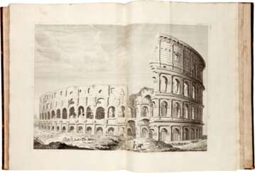 Bonaventura van Overbeke | Stampe degli avanzi dell’ antica Roma opra. London, 1739, fine views of Roman architecture