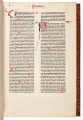 Rainerius de Pisis | Pantheologia, sive summa universae theologae. Nuremberg, 8 April 1473, signed by the rubricator