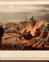 William Simpson | The seat of the war in the East [first and second series]. London, 1855-1856, 2 volumes, deluxe hand-coloured edition