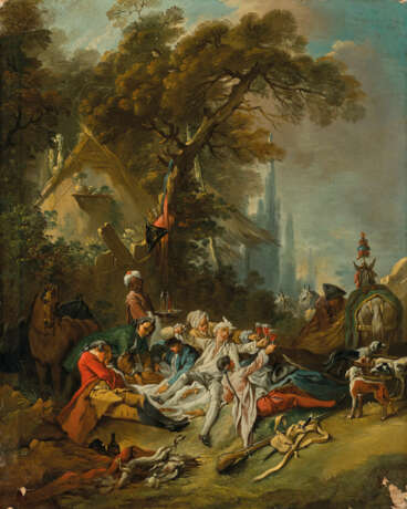 FRANÇOIS BOUCHER (PARIS 1703-1770) - Foto 1