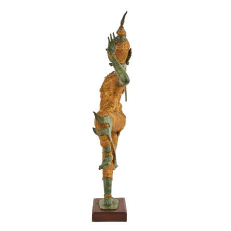 Ramakian-Figur aus Bronze. THAILAND 20. Jahrhundert. - Foto 3