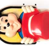 Kinderarmbanduhr "Mickey Mouse", Kunststoff, Hut und Kopf über digitaler Anzeige beweglich, nicht funktionstüchtig, Batterie muß gewechselt werden - фото 1