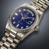 ROLEX, WHITE GOLD AND DIAMOND-SET 'DAY-DATE', WITH LAPIS LAZULI DIAL, REF. 118239 - photo 2