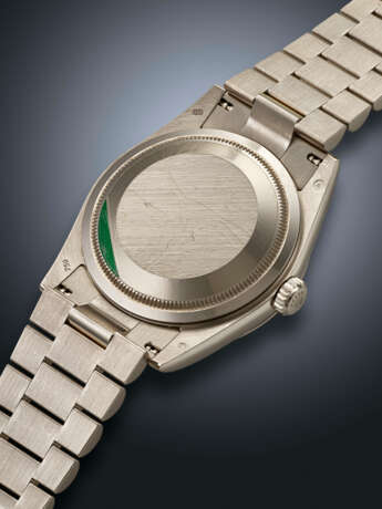 ROLEX, WHITE GOLD AND DIAMOND-SET 'DAY-DATE', WITH LAPIS LAZULI DIAL, REF. 118239 - Foto 3