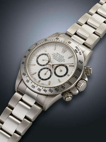 ROLEX, STAINLESS STEEL CHRONOGRAPH 'DAYTONA', SO-CALLED 'INVERTED 6', REF. 16520 - photo 2