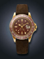 ROLEX, RARE YELLOW GOLD DUAL TIME 'GMT-MASTER', RETAILED BY TIFFANY & CO, REF. 1675