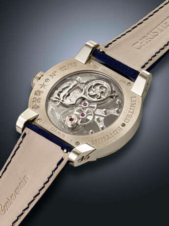 LOUIS MOINET, LIMITED EDITION WHITE GOLD SKELETONIZED TOURBILLON, NO. 02/12, REF. LM-38.70 - фото 3