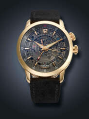 VULCAIN, LIMITED EDITION PINK GOLD WRISTWATCH WITH ALARM FUNCTION, NO. 13/50, REF. 180528.180