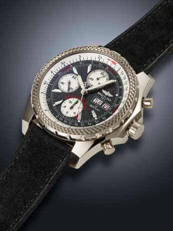 BREITLING, LIMITED EDITION WHITE GOLD CHRONOGRAPH 'BENTLEY GT', NO. 27/50, REF. J1336212/F18 - фото 2