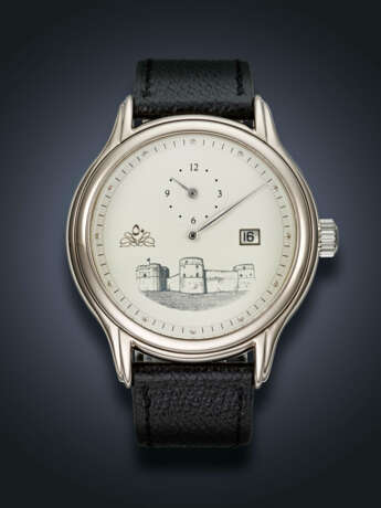 SOVEL, UNIQUE WHITE GOLD WRISTWATCH, 'BARKA', REF. GT/R 030.06 - photo 1