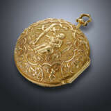 MARTINEAU, YELLOW GOLD DOUBLE CASED VERGE OPENFACE POCKET WATCH - photo 2